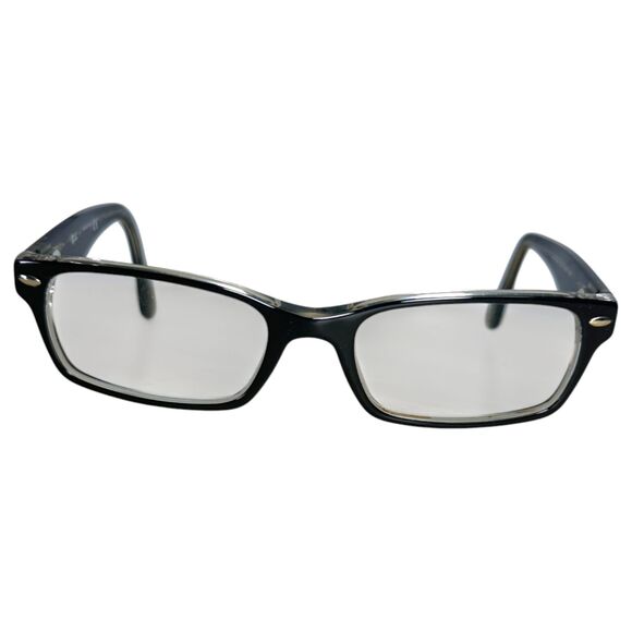 Ray-Ban RB5206 Polished Black Transparent Plastic Frames Needs Lenses - READ - Picture 1 of 7
